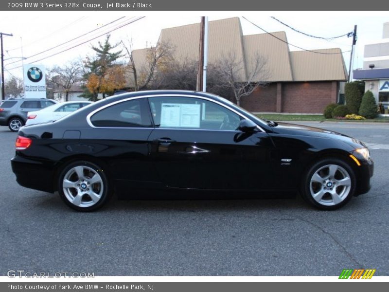 Jet Black / Black 2009 BMW 3 Series 328xi Coupe