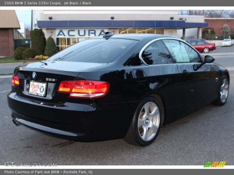 Jet Black / Black 2009 BMW 3 Series 328xi Coupe