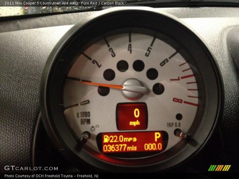 Pure Red / Carbon Black 2011 Mini Cooper S Countryman All4 AWD