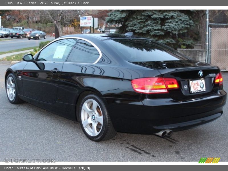 Jet Black / Black 2009 BMW 3 Series 328xi Coupe