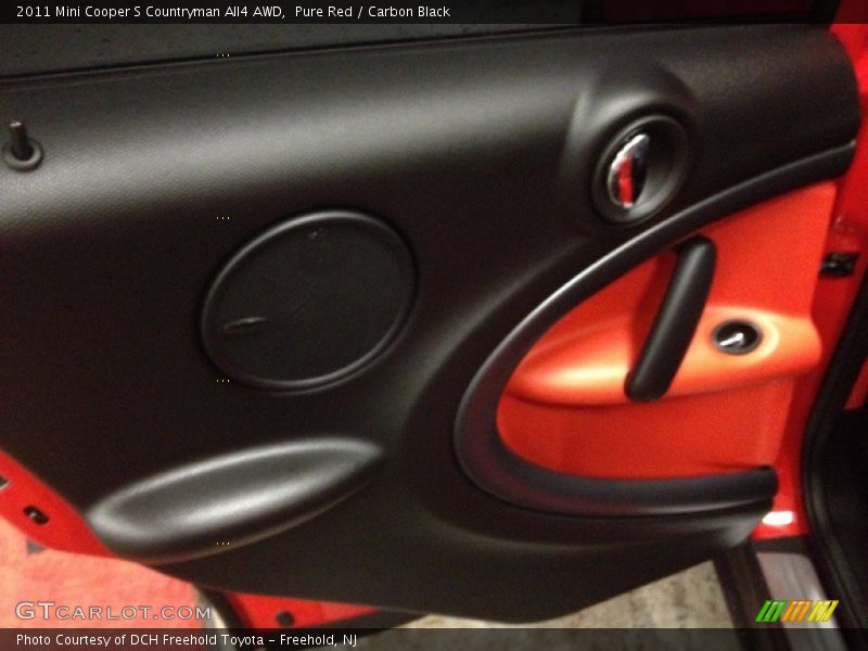 Pure Red / Carbon Black 2011 Mini Cooper S Countryman All4 AWD