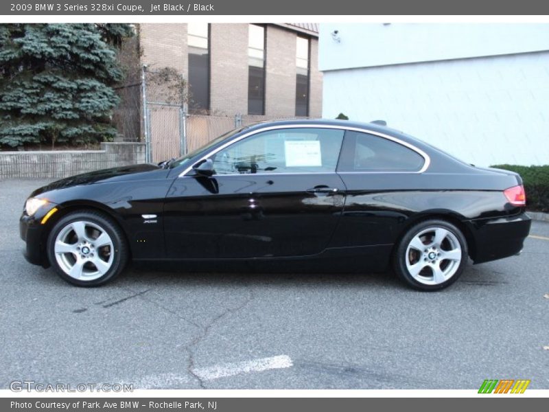 Jet Black / Black 2009 BMW 3 Series 328xi Coupe