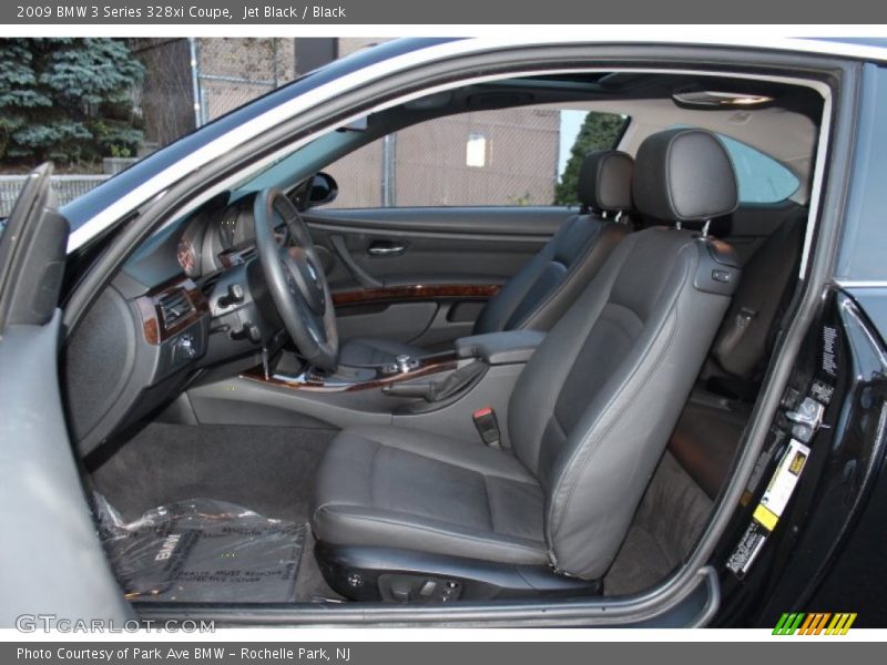 Jet Black / Black 2009 BMW 3 Series 328xi Coupe