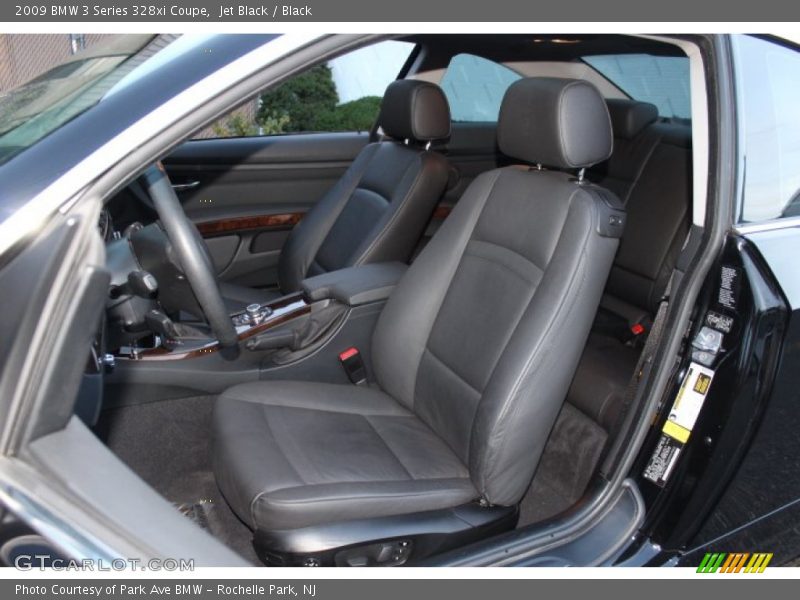 Jet Black / Black 2009 BMW 3 Series 328xi Coupe