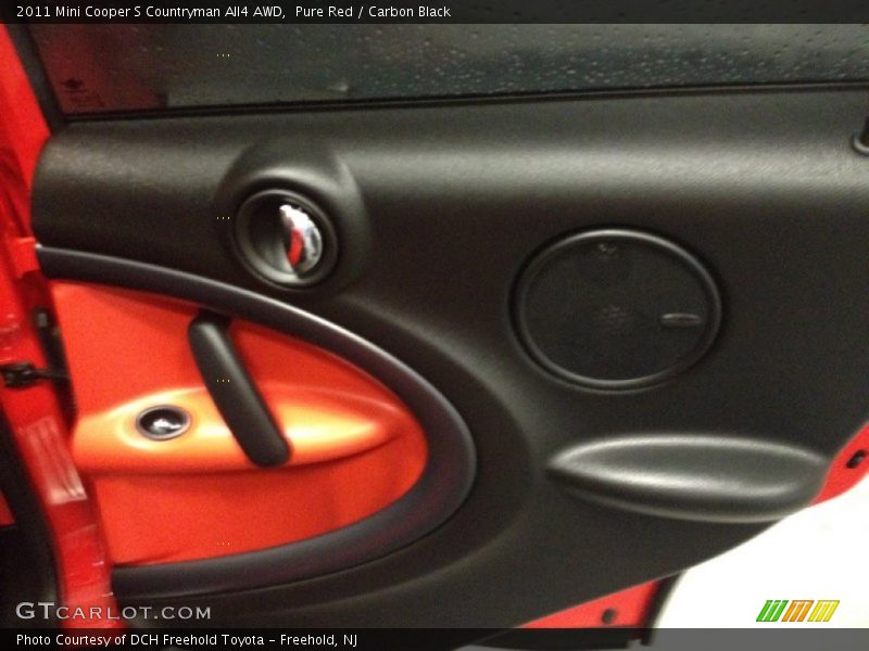 Pure Red / Carbon Black 2011 Mini Cooper S Countryman All4 AWD