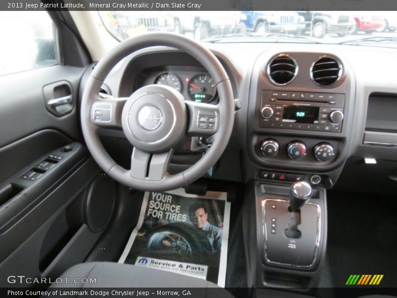 Dashboard of 2013 Patriot Latitude