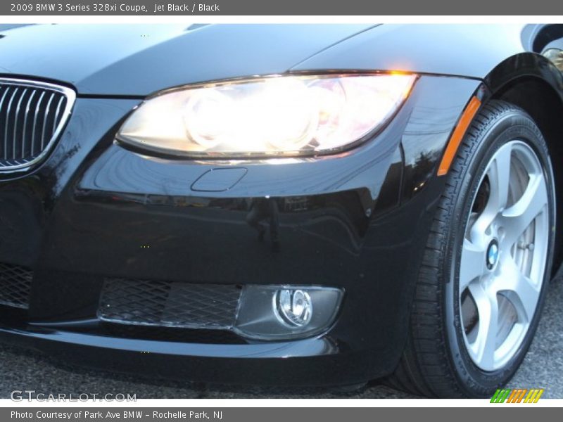 Jet Black / Black 2009 BMW 3 Series 328xi Coupe