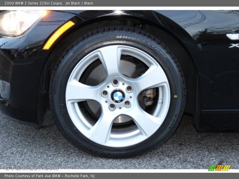 Jet Black / Black 2009 BMW 3 Series 328xi Coupe