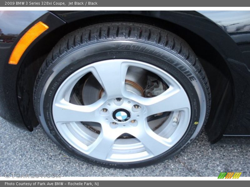 Jet Black / Black 2009 BMW 3 Series 328xi Coupe