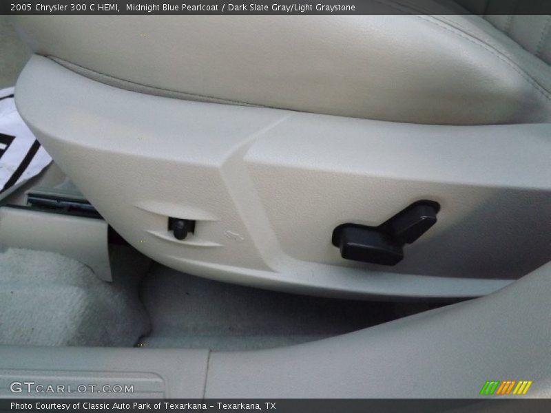 Midnight Blue Pearlcoat / Dark Slate Gray/Light Graystone 2005 Chrysler 300 C HEMI