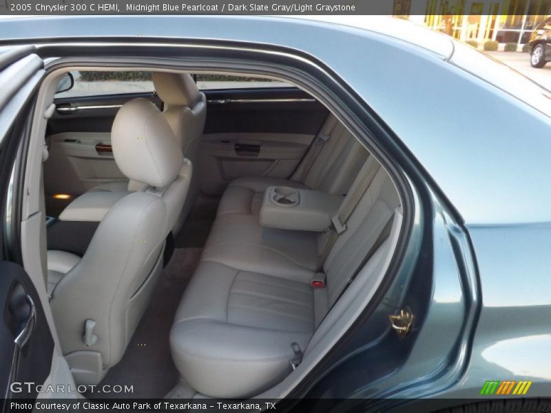 Midnight Blue Pearlcoat / Dark Slate Gray/Light Graystone 2005 Chrysler 300 C HEMI