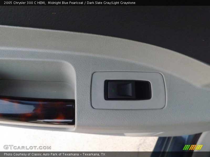 Midnight Blue Pearlcoat / Dark Slate Gray/Light Graystone 2005 Chrysler 300 C HEMI