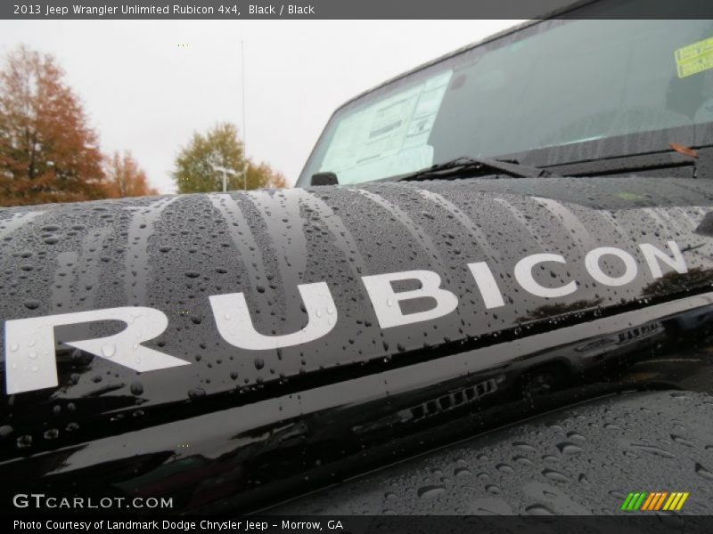 Black / Black 2013 Jeep Wrangler Unlimited Rubicon 4x4