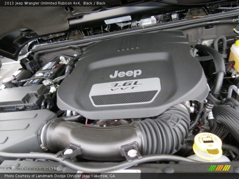  2013 Wrangler Unlimited Rubicon 4x4 Engine - 3.6 Liter DOHC 24-Valve VVT Pentastar V6