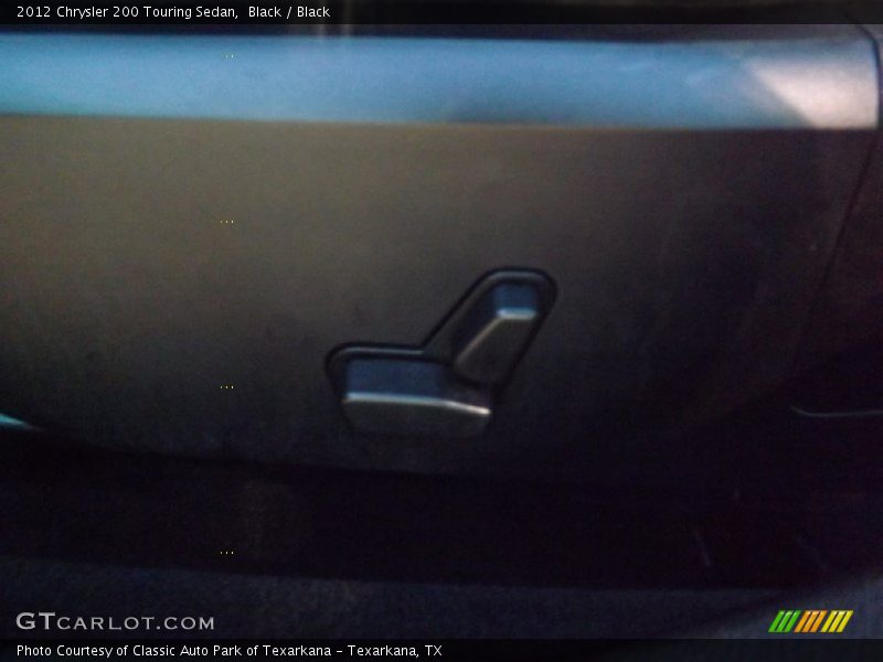 Black / Black 2012 Chrysler 200 Touring Sedan