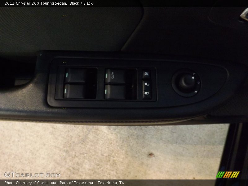Black / Black 2012 Chrysler 200 Touring Sedan