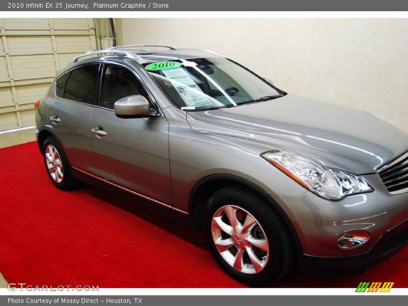 Platinum Graphite / Stone 2010 Infiniti EX 35 Journey