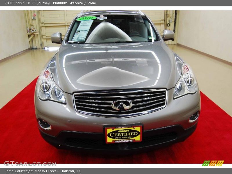 Platinum Graphite / Stone 2010 Infiniti EX 35 Journey