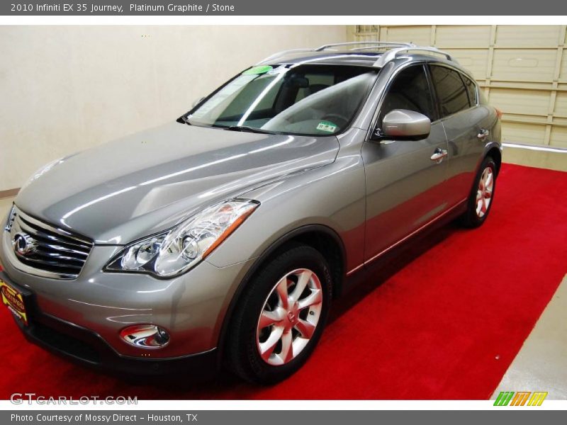 Platinum Graphite / Stone 2010 Infiniti EX 35 Journey