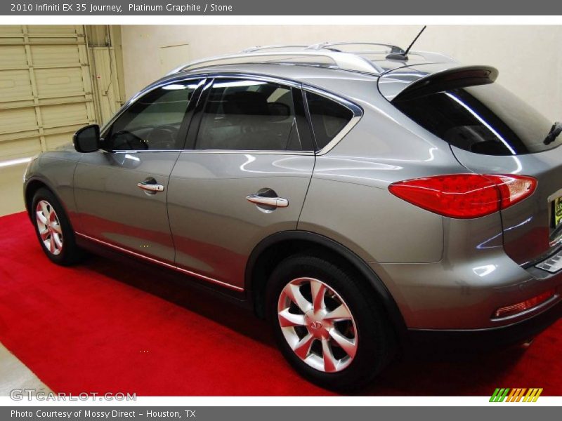 Platinum Graphite / Stone 2010 Infiniti EX 35 Journey