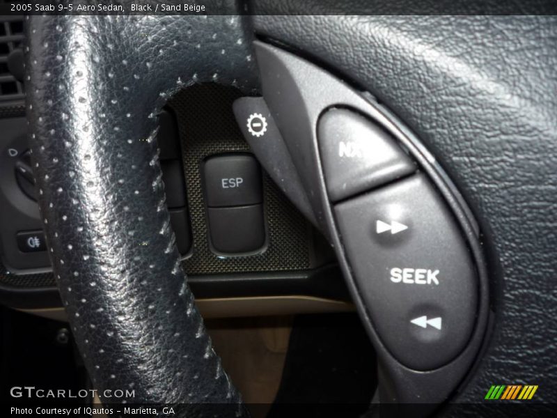 Black / Sand Beige 2005 Saab 9-5 Aero Sedan