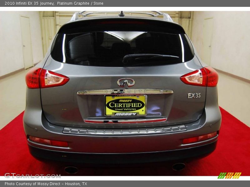 Platinum Graphite / Stone 2010 Infiniti EX 35 Journey