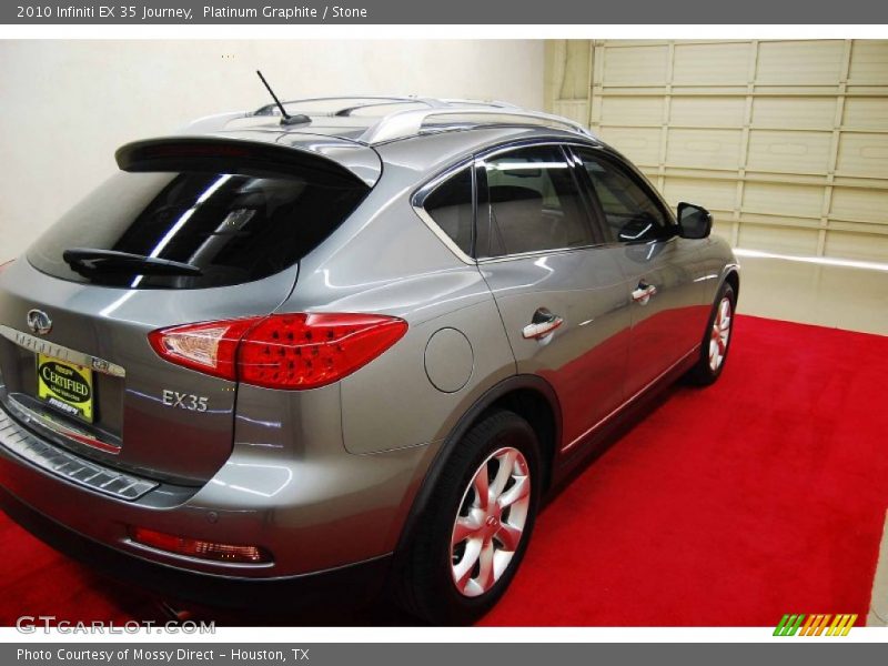 Platinum Graphite / Stone 2010 Infiniti EX 35 Journey
