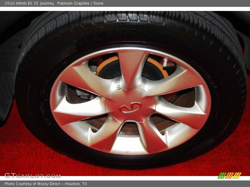 Platinum Graphite / Stone 2010 Infiniti EX 35 Journey
