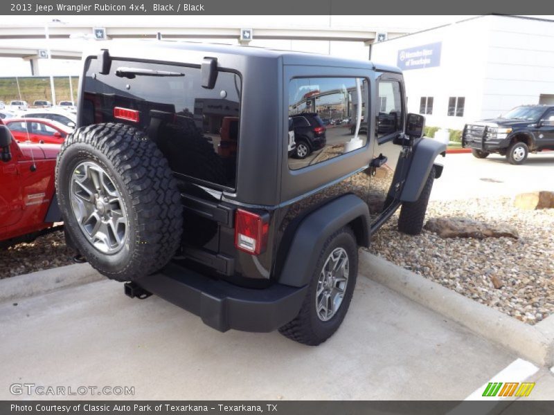 Black / Black 2013 Jeep Wrangler Rubicon 4x4
