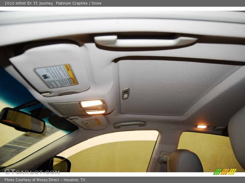 Platinum Graphite / Stone 2010 Infiniti EX 35 Journey