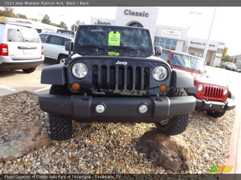 Black / Black 2013 Jeep Wrangler Rubicon 4x4