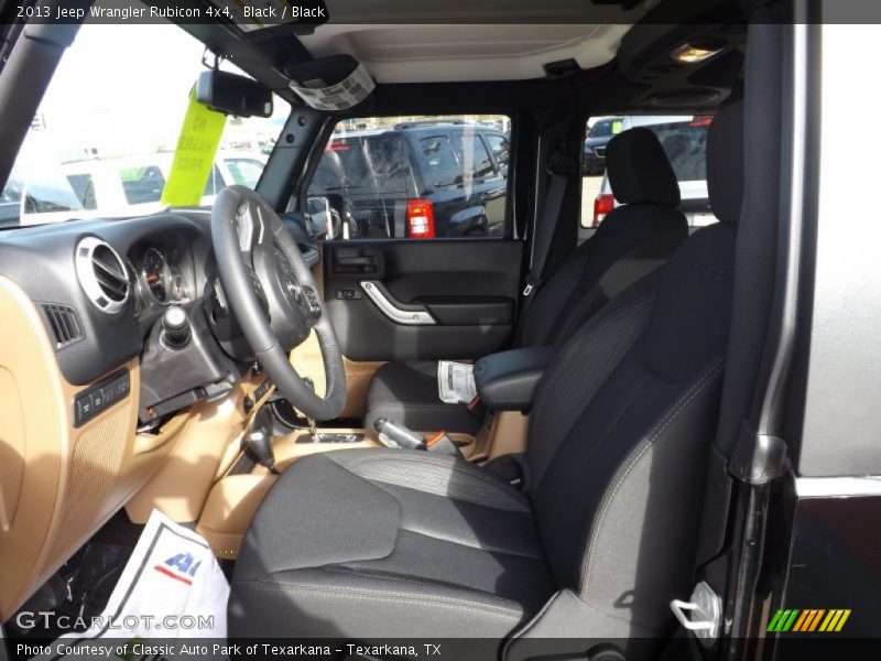 Black / Black 2013 Jeep Wrangler Rubicon 4x4