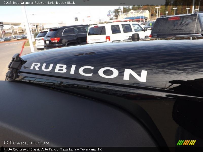 Black / Black 2013 Jeep Wrangler Rubicon 4x4