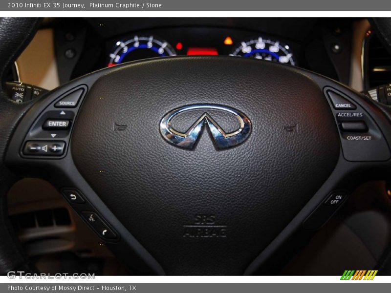 Platinum Graphite / Stone 2010 Infiniti EX 35 Journey