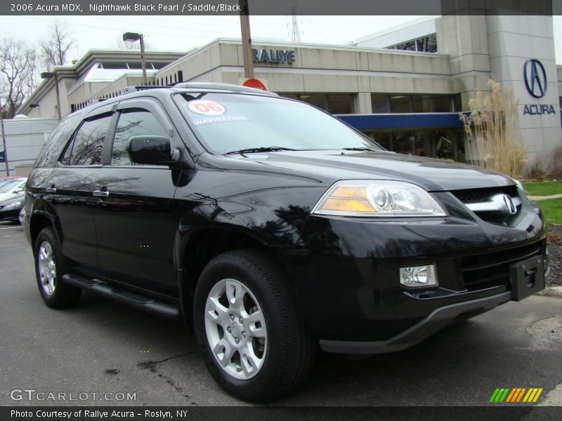 Nighthawk Black Pearl / Saddle/Black 2006 Acura MDX