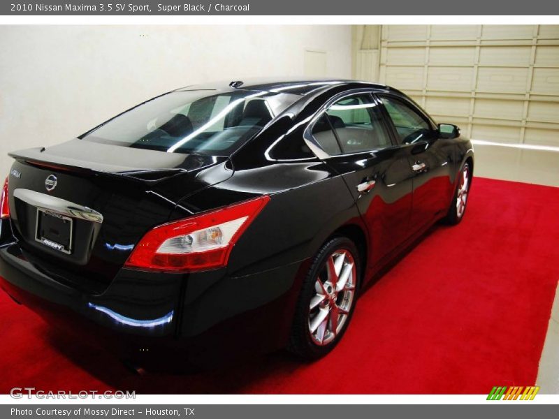 Super Black / Charcoal 2010 Nissan Maxima 3.5 SV Sport