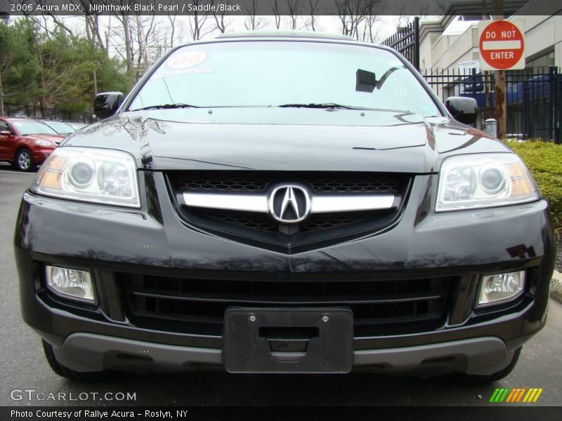 Nighthawk Black Pearl / Saddle/Black 2006 Acura MDX