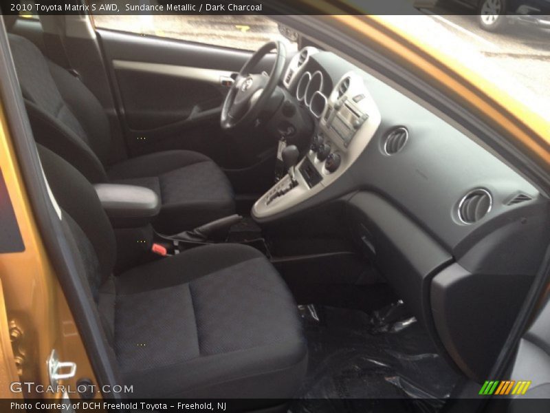 Sundance Metallic / Dark Charcoal 2010 Toyota Matrix S AWD