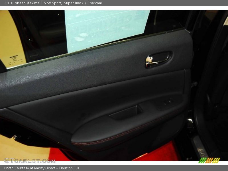 Super Black / Charcoal 2010 Nissan Maxima 3.5 SV Sport