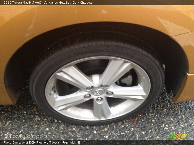 Sundance Metallic / Dark Charcoal 2010 Toyota Matrix S AWD
