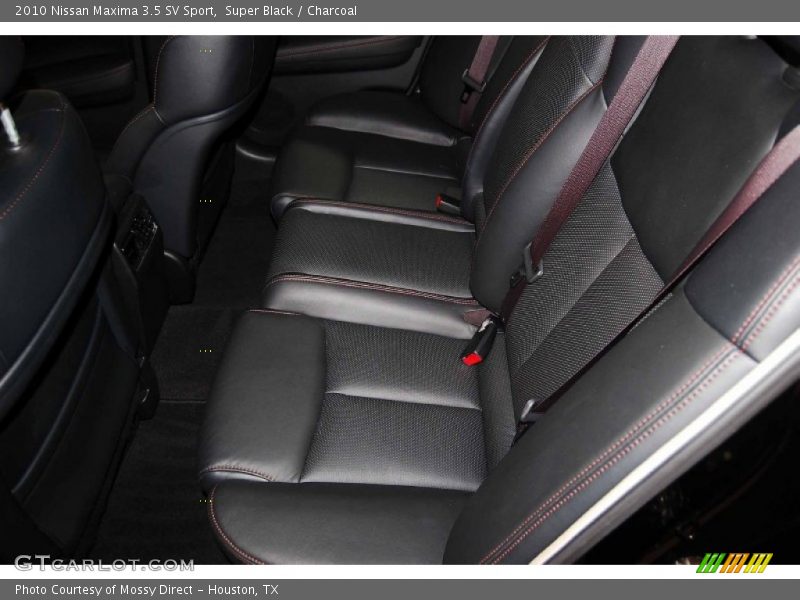 Rear Seat of 2010 Maxima 3.5 SV Sport