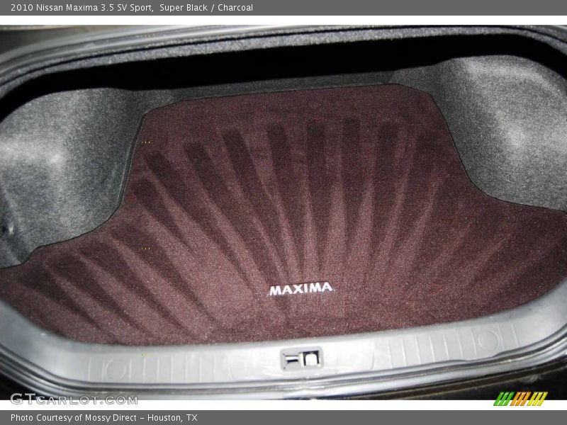  2010 Maxima 3.5 SV Sport Trunk