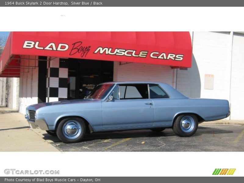 Silver Blue / Black 1964 Buick Skylark 2 Door Hardtop