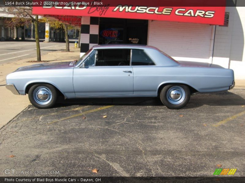 Silver Blue / Black 1964 Buick Skylark 2 Door Hardtop
