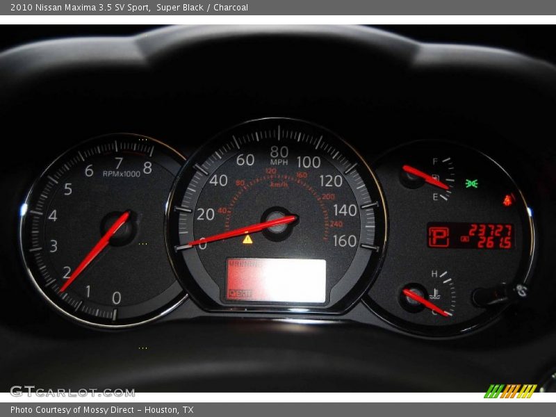  2010 Maxima 3.5 SV Sport 3.5 SV Sport Gauges