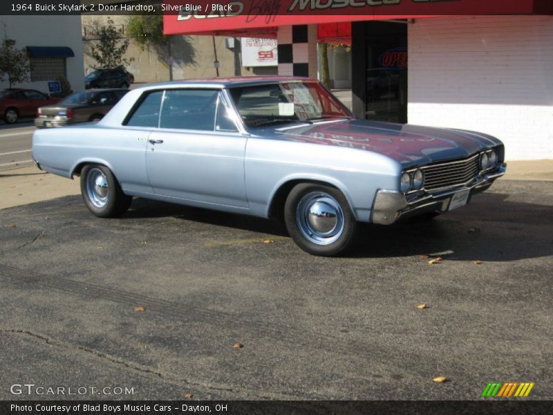 Silver Blue / Black 1964 Buick Skylark 2 Door Hardtop