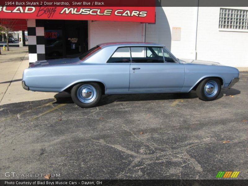 Silver Blue / Black 1964 Buick Skylark 2 Door Hardtop