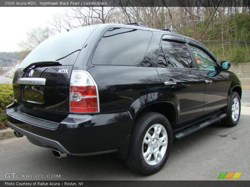 Nighthawk Black Pearl / Saddle/Black 2006 Acura MDX