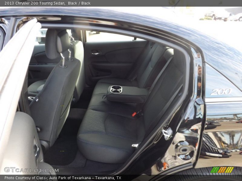 Black / Black 2013 Chrysler 200 Touring Sedan