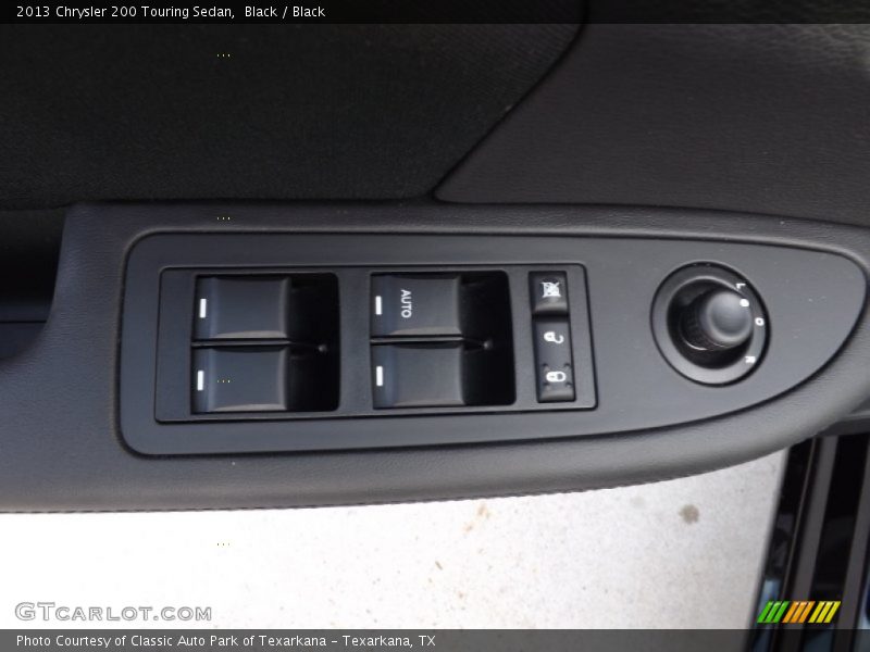 Black / Black 2013 Chrysler 200 Touring Sedan